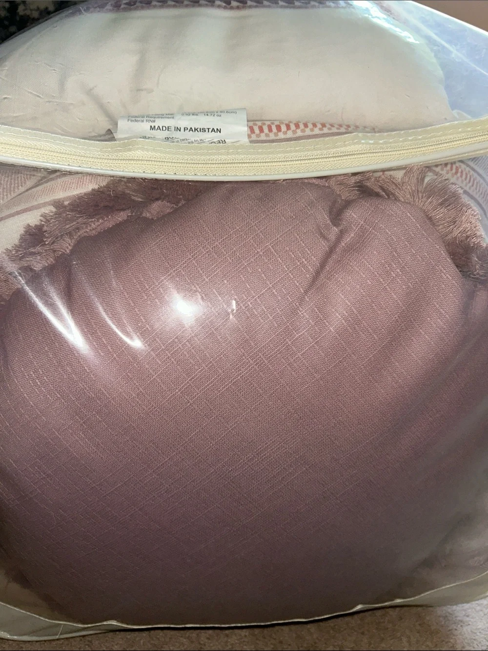 Threshold Pink and White 8-Piece Printed Comforter Set